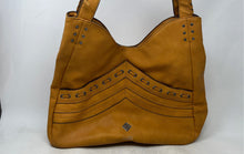 Load image into Gallery viewer, Nanette Lepore Womens Mustard Inner Pockets Studded Double Handle Hobo Bag
