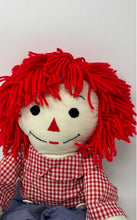 Load image into Gallery viewer, Aurora Raggedy Ann &amp; Andy Red Yarn Hair Collectible Soft Body Rag &amp; Cloth Doll
