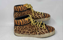 Load image into Gallery viewer, Reebok Mens SH Prime Court Mid V54201 Multicolor Animal Print Sneakers Shoes 12
