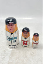 Load image into Gallery viewer, MLB Florida Marlins Miguel Cabrera &amp; Mike Lowell Russian Nesting Dolls Set Of 6
