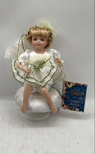 Load image into Gallery viewer, Rebecca Collection Limited Edition Blonde Hair Blue Eyes White Porcelain Doll
