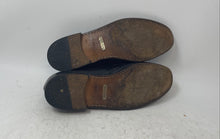 Load image into Gallery viewer, Sandro Moscoloni Mens Black Leather Round Toe Slip-On Loafer Shoes Size 8.5
