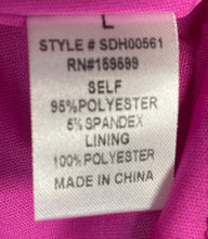 Load image into Gallery viewer, Shero Womens Pink Sleeveless Back-Zip Cocktail Dress Size Large
