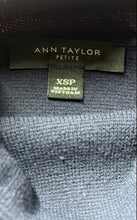 Load image into Gallery viewer, Ann Taylor Womens Blue Knitted Long Sleeve Turtleneck Pullover Sweater Size XSP
