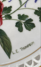 Load image into Gallery viewer, Bing &amp; Grondahl White Country Garden Calendar Home Decor Collector Plate In Box
