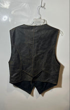 Load image into Gallery viewer, Boot Country Mens Brown Genuine Leather Button-Front Vest Size Large
