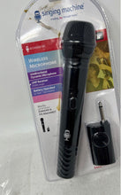 Load image into Gallery viewer, The Singing Machine SMM107WM Wireless Unidirectional Dynamic Microphone Sealed
