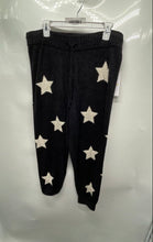 Load image into Gallery viewer, Spiritual Gangster Womens Black Star Drawstring Serenity Sweatpants XL With Tag
