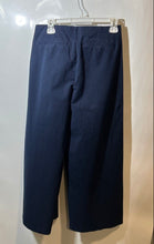 Load image into Gallery viewer, Old Navy Womens Blue Pockets Pull On Flat Front High Rise Wide-Leg Ankle Pants M
