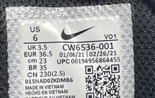 Load image into Gallery viewer, Nike Womens Court Vision Alta CW6536-001 Black Lace-Up Sneakers Shoes Size 6

