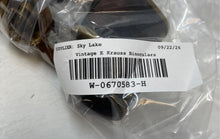 Load image into Gallery viewer, Vintage E. Krauss Brown Gold-Tone Leather-Wrapped And Brass Field Binoculars
