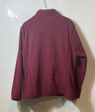 Load image into Gallery viewer, Venustas Womens Wine Long Sleeve Mock Neck Heated Fleece Full-Zip Jacket XL
