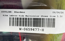 Load image into Gallery viewer, Nike Kids LeBron 20 SE FB8974-600 Multicolor Lace-Up Sneaker Shoes Size 5.5Y
