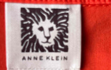 Load image into Gallery viewer, Anne Klein Womens Orange Short Sleeve Collared Button Front Shirt Dress Size 4
