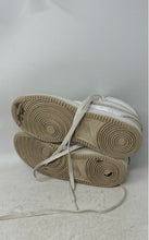 Load image into Gallery viewer, Nike Womens Court Vision Mid CD5436-106 White Brown Leather Sneaker Shoes Size 7
