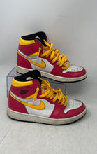 Load image into Gallery viewer, Nike Mens Air Jordan 1 Retro High OG Red White Yellow Sneaker Shoes Size 6.5
