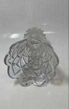 Load image into Gallery viewer, Clear Engraved Crystal Cut Scalloped Edge Home Decorative Flower Vase
