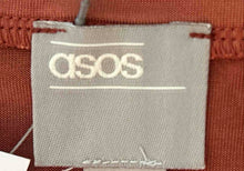 Load image into Gallery viewer, Asos Womens Brown Short Sleeve Crew Neck Pullover T-Shirt Dress Size 6
