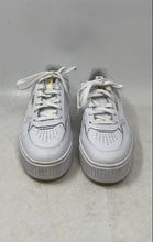 Load image into Gallery viewer, Puma Womens Karmen Rebelle 387212-01 White Leather Lace-Up Sneaker Shoes Sz 7.5

