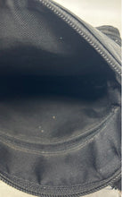 Load image into Gallery viewer, Fossil Womens Black Pebbled Leather Pockets Double Handle Crossbody Bag
