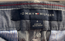 Load image into Gallery viewer, Tommy Hilfiger Womens Blue White Straight Leg Chino Pants Size 4
