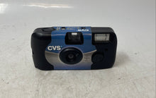 Load image into Gallery viewer, CVS Power Flash Blue All Purpose One Time Use Film Camera No Tested
