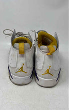 Load image into Gallery viewer, Nike Mens Air Jordan Flight Club 91 White Purple Lace-Up Sneaker Shoes Size 10.5
