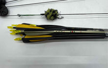 Load image into Gallery viewer, Bear Archery Whitetail II Green Camouflage Hunter Compound Bow And Arrows
