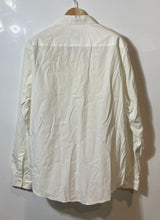 Load image into Gallery viewer, Authentic Armani Exchange Mens White Cotton Long Sleeve Button-Up Shirt Size L
