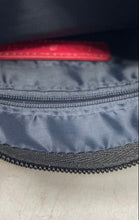 Load image into Gallery viewer, Tommy Hilfiger Womens Black Monogram Print Zipper Inner Pockets Wristlet Wallet
