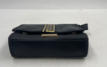 Load image into Gallery viewer, Versace Fragrance Womens Black Institutional Case Travel Makeup Bag Stained
