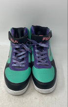 Load image into Gallery viewer, Fila Mens A-High 1CM00540-013 Green Purple Lace-Up Sneaker Shoes Size 10
