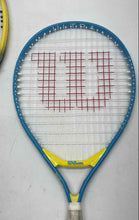 Load image into Gallery viewer, Lot Of 2 Pcs Assorted Wilson Multicolor Professional Racquets In Carrying Case

