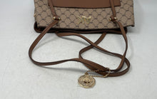 Load image into Gallery viewer, Anne Klein Womens Brown Beige Inner Pockets Shoulder Handbag
