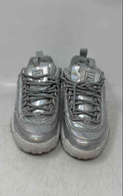 Load image into Gallery viewer, Fila Kids Disruptor 2 Premium 3XM01810-781 White Silver Sneaker Shoes Size 1
