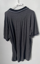 Load image into Gallery viewer, DKNY Mens Gray Heather Short Sleeve Spread Collar Polo Shirt Size XL
