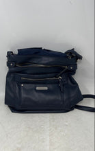 Load image into Gallery viewer, Rosetti Womens Zuma Blue Faux Leather Multiple Zipper Pockets Crossbody Bag
