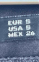 Load image into Gallery viewer, Zara Womens Black Flat Front Pockets Straight Leg Button Ankle Pants Size S
