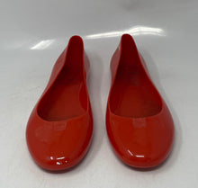 Load image into Gallery viewer, Authentic Tory Burch Womens Orange Slip-On Ballet Flats Size 7M Damaged
