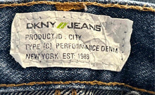 Load image into Gallery viewer, DKNY Mens Blue Denim 5-Pocket Design Button Front Straight Leg Jeans Size 40X30
