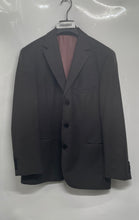 Load image into Gallery viewer, Boss Hugo Boss Mens Gray Long Sleeve Notch Lapel Three-Button Blazer Size 38S
