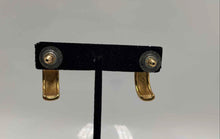 Load image into Gallery viewer, Authentic Swarovski Women's Gold Tone Earring
