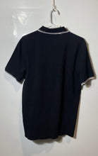 Load image into Gallery viewer, DKNY Mens Black Short Sleeve Spread Collar Stretch Polo Shirt Size Medium
