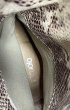 Load image into Gallery viewer, Paruolo Womens Beige Animal Print Leather Round Toe Pull-On Ankle Boots Sz EU 39
