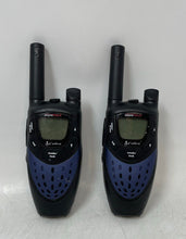 Load image into Gallery viewer, Lot Of 2 Pcs Cobra MicroTalk CXT427 Black Blue Two-Way Walkie Talkie Not Tested
