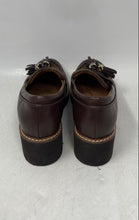 Load image into Gallery viewer, Naturalizer Womens Committed Brown Beige Leather Formal Loafer Shoes Size 5 M
