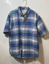 Load image into Gallery viewer, St. John's Bay Mens Multicolor Plaid Short Sleeve Button-Up Shirt Size XL

