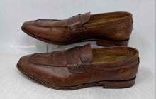 Load image into Gallery viewer, Steve Madden Mens Ancher Brown Leather Round Toe Slip-On Loafer Shoes Size 11.5D
