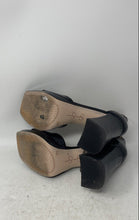Load image into Gallery viewer, Jessica Simpson Womens Kotteas Black Buckle Block Heel Ankle Strap Sandal Sz 7M
