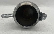 Load image into Gallery viewer, Vintage Silver-Tone Engraved Tableware Scroll Handle Four-Footed Creamer
